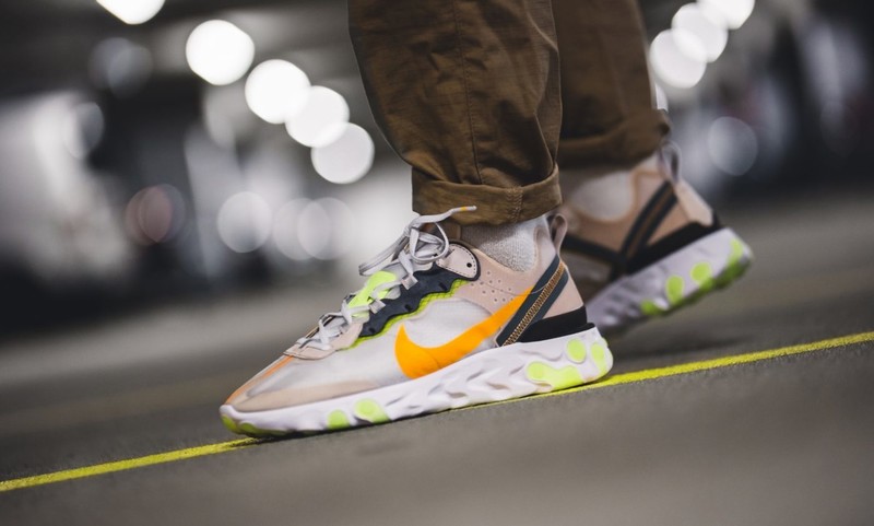Nike React Element 87 Orewood Brown AQ1090 101 Grailify